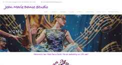 Desktop Screenshot of jeanmariedancestudio.com
